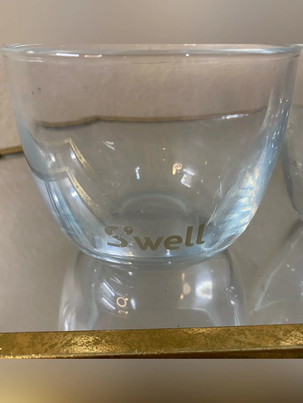 Swell Clear Glass measuring cups – Set of 2